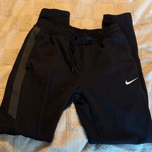 Nike Kids Black and Gray Sweatpants